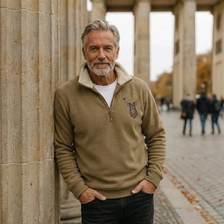 Wiktor™ | Bluza polarowa z zamkiem błyskawicznym