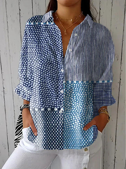 Léa | Blouse de Jardin Printanier
