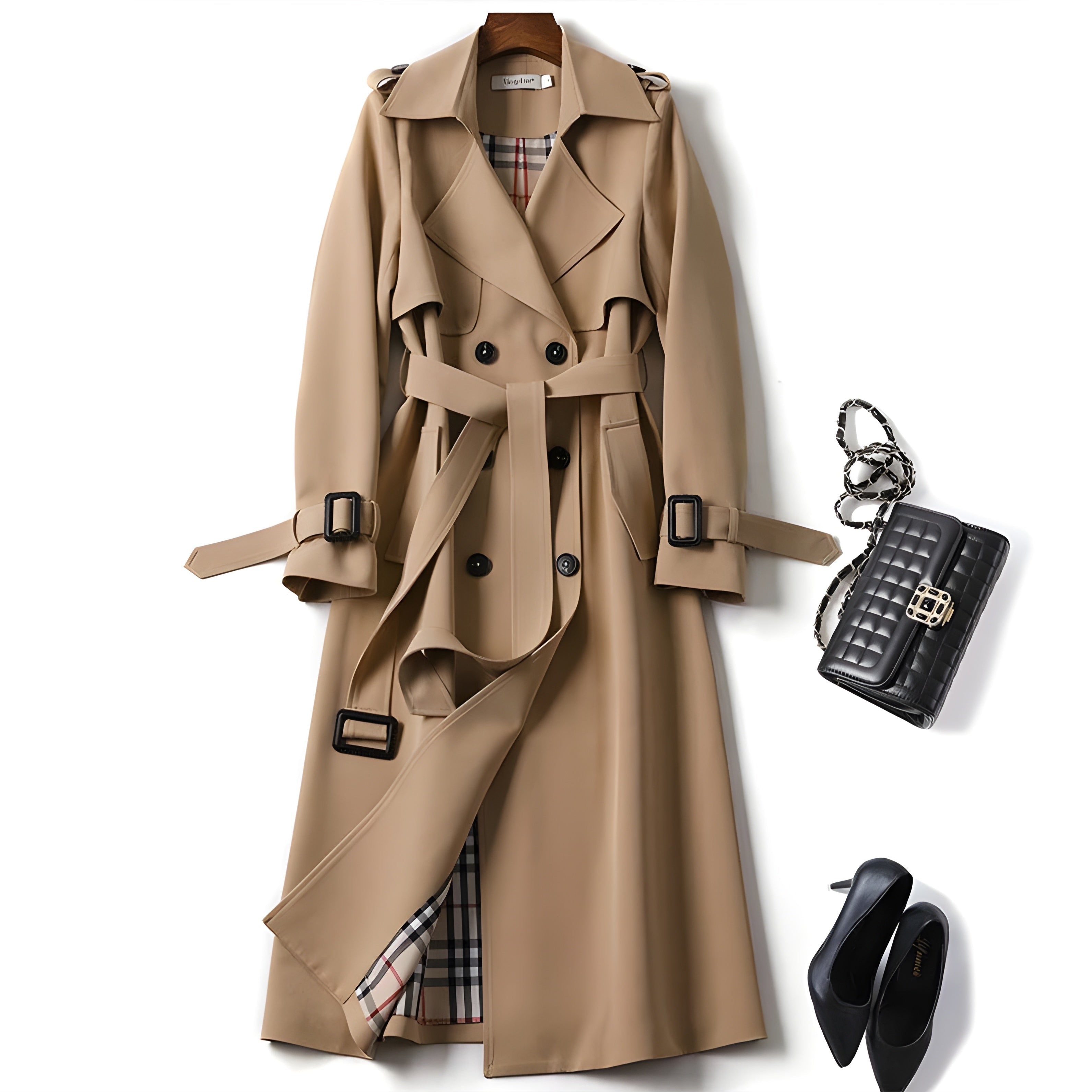 Liora™ | Elegant Trench Coat