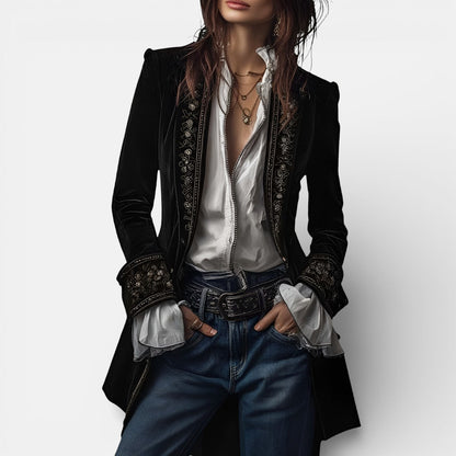 Nuria | Elegant Velvet Jacket