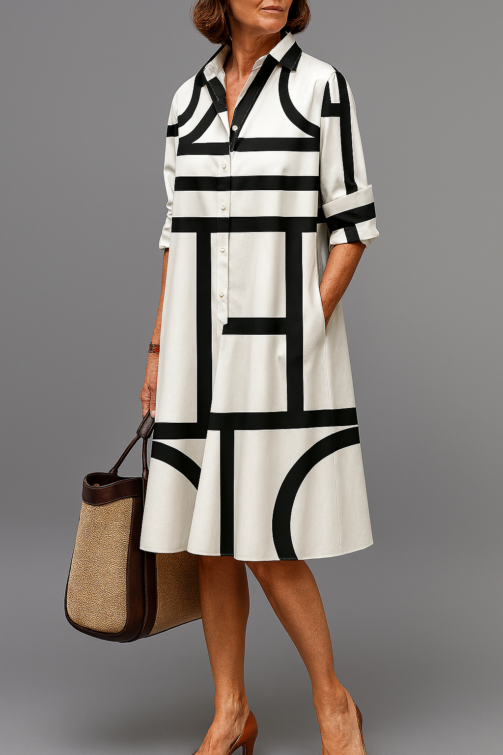 Diana™ | Robe Midi Sophistiquée