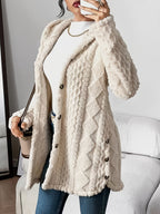 Florayne™ | Elegant Hooded Cardigan