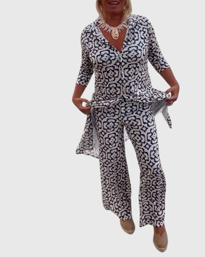 Gabriella™ | Ensemble vintage élégant en deux pièces