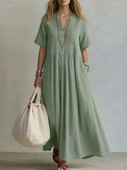 Ella™ | Pleated Dress
