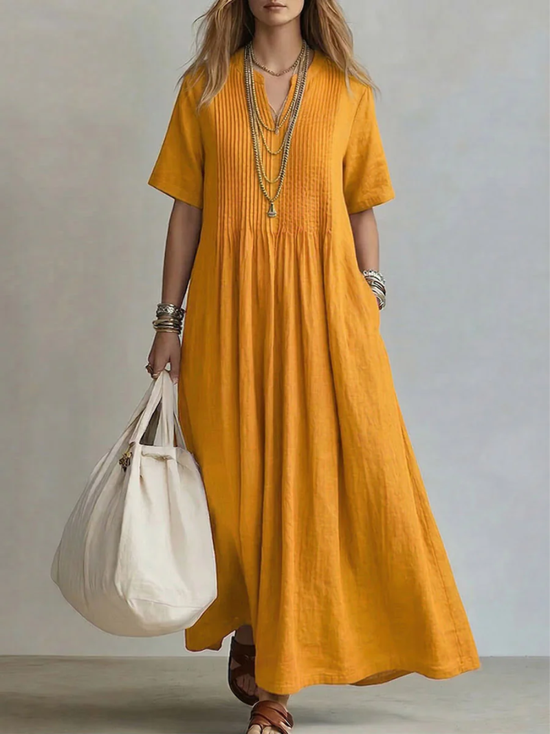 Ella™ | Pleated Dress