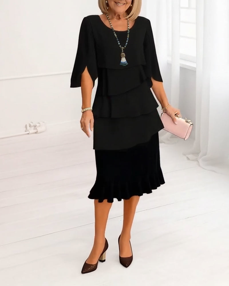 Patricia | Robe Volante Élégante et Confortable
