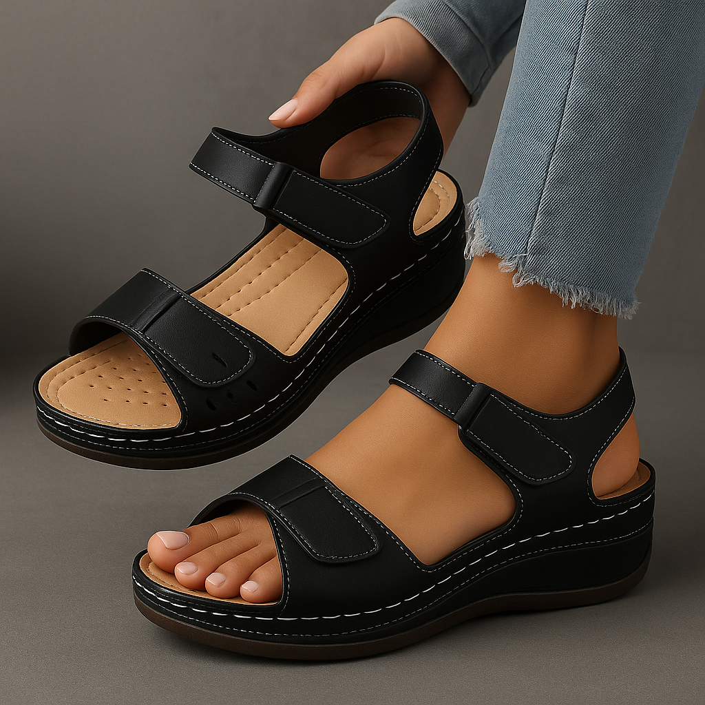 Camela™	| Sandalias con Plantilla Ergonómica