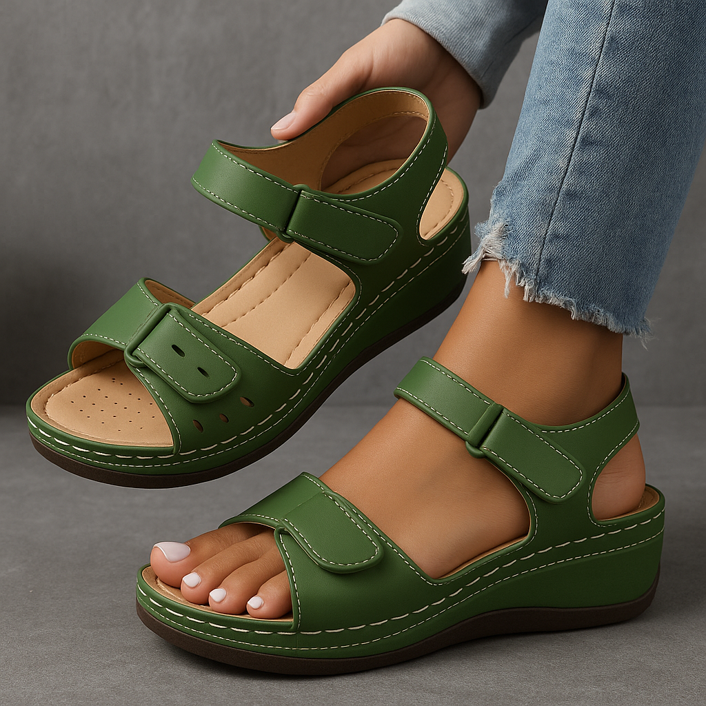 Camela™	| Sandalias con Plantilla Ergonómica