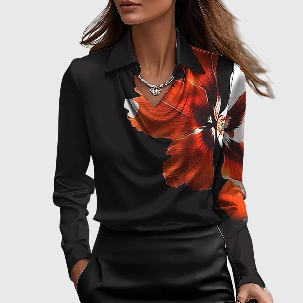 Zoe™ | Sophisticated Satin Top