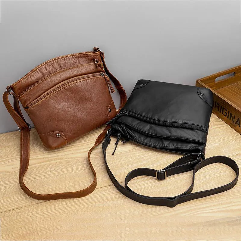 Freya | Leather Shoulder Bag