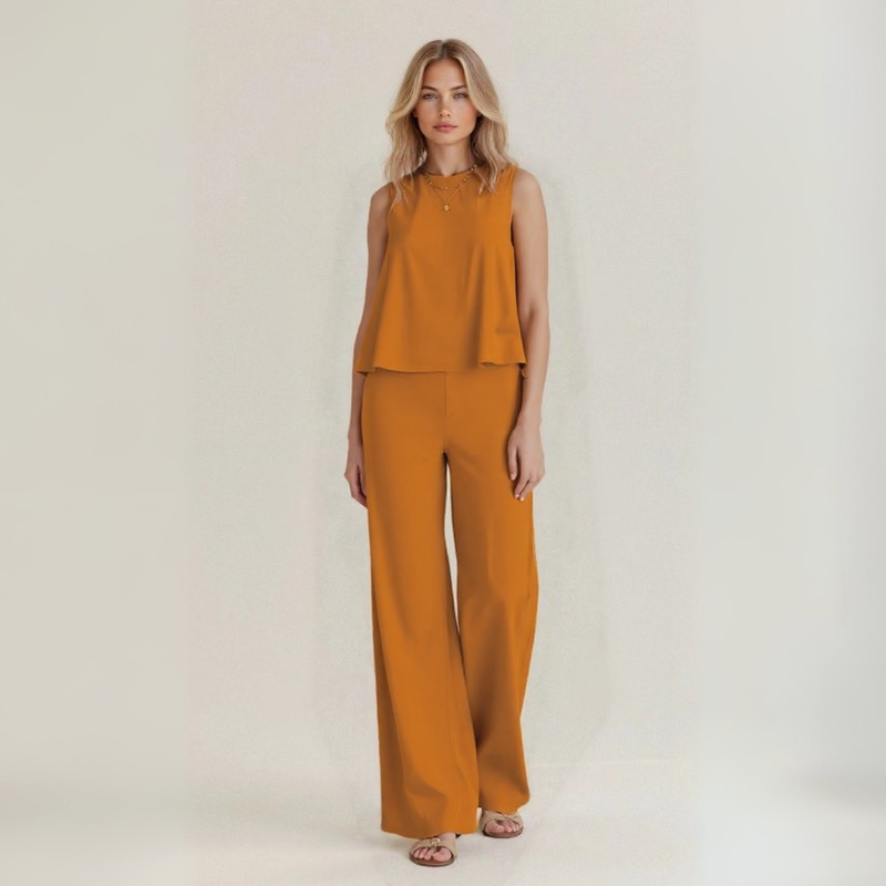 Irene™ | Completo veraniego en lino puro