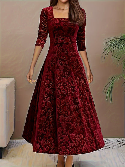 Robe en Velours Élegante Nicola™