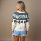 Annie | Vintage Islandzki Wełniany Kardigan