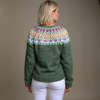 Alice | Vintage Islandzki Sweter z Wełny