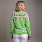 Rubie | Vintage Islandzki Sweter z Wełny