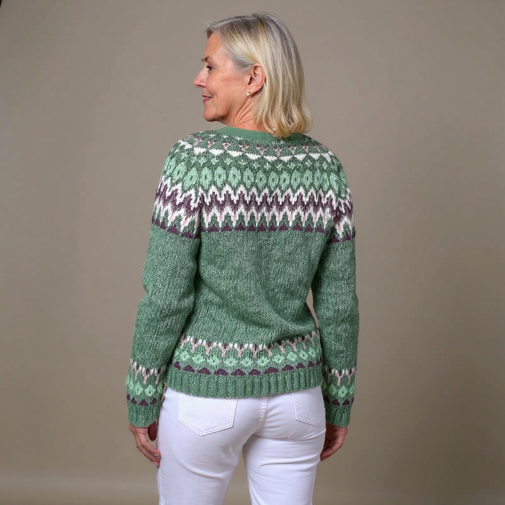 Delilah | Vintage Islandzki Sweter z Wełny