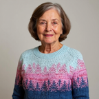 Avery | Vintage Islandzki Sweter Wełniany