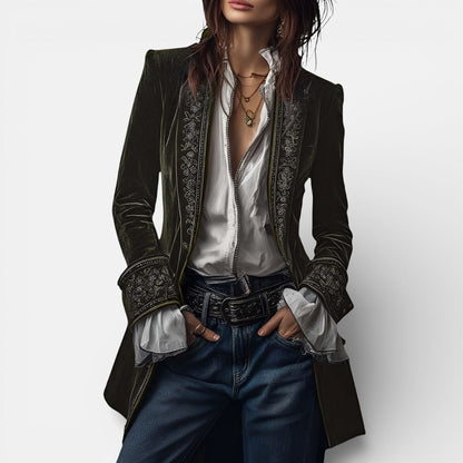 Nuria | Elegant Velvet Jacket