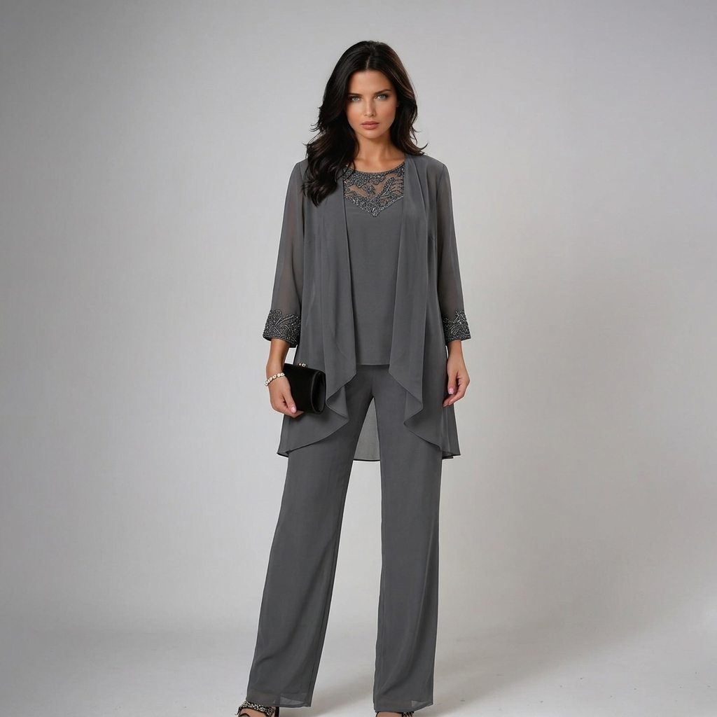 Nevaeh™ | Ensemble Trois Pièces Élégant Occasion