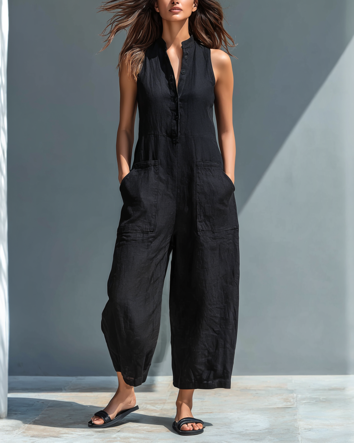 Sofia™ | Combinaison longue en lin
