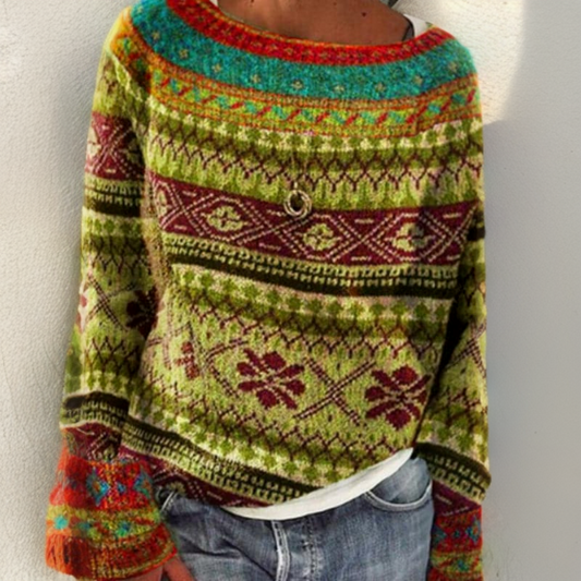 Evara™ | Elegant Handmade Sweater