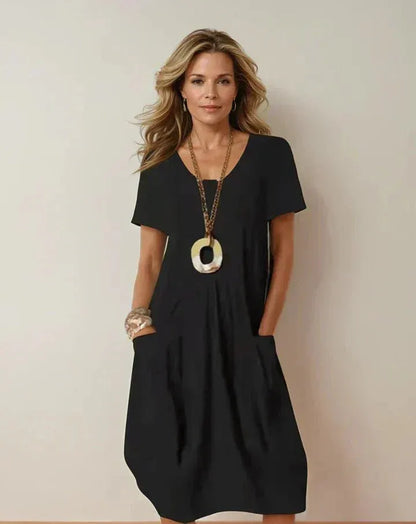 Oriane™ | Robe Maxi Décontractée Fluide
