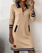 Amalia™ | Elegancka długa bawełniana sukienka