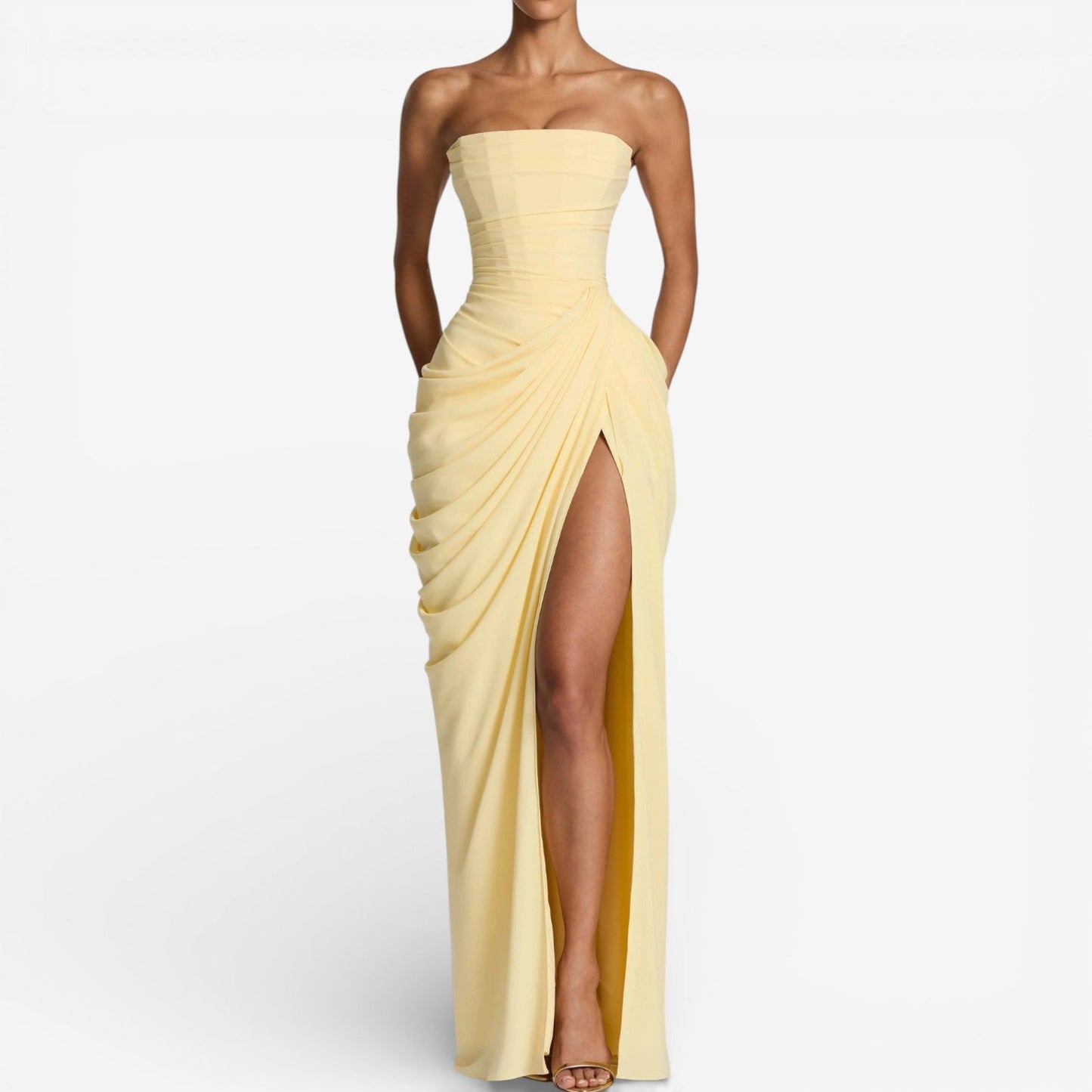 Angelina™ Robe longue sans bretelles