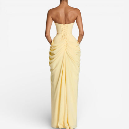 Angelina™ Robe longue sans bretelles