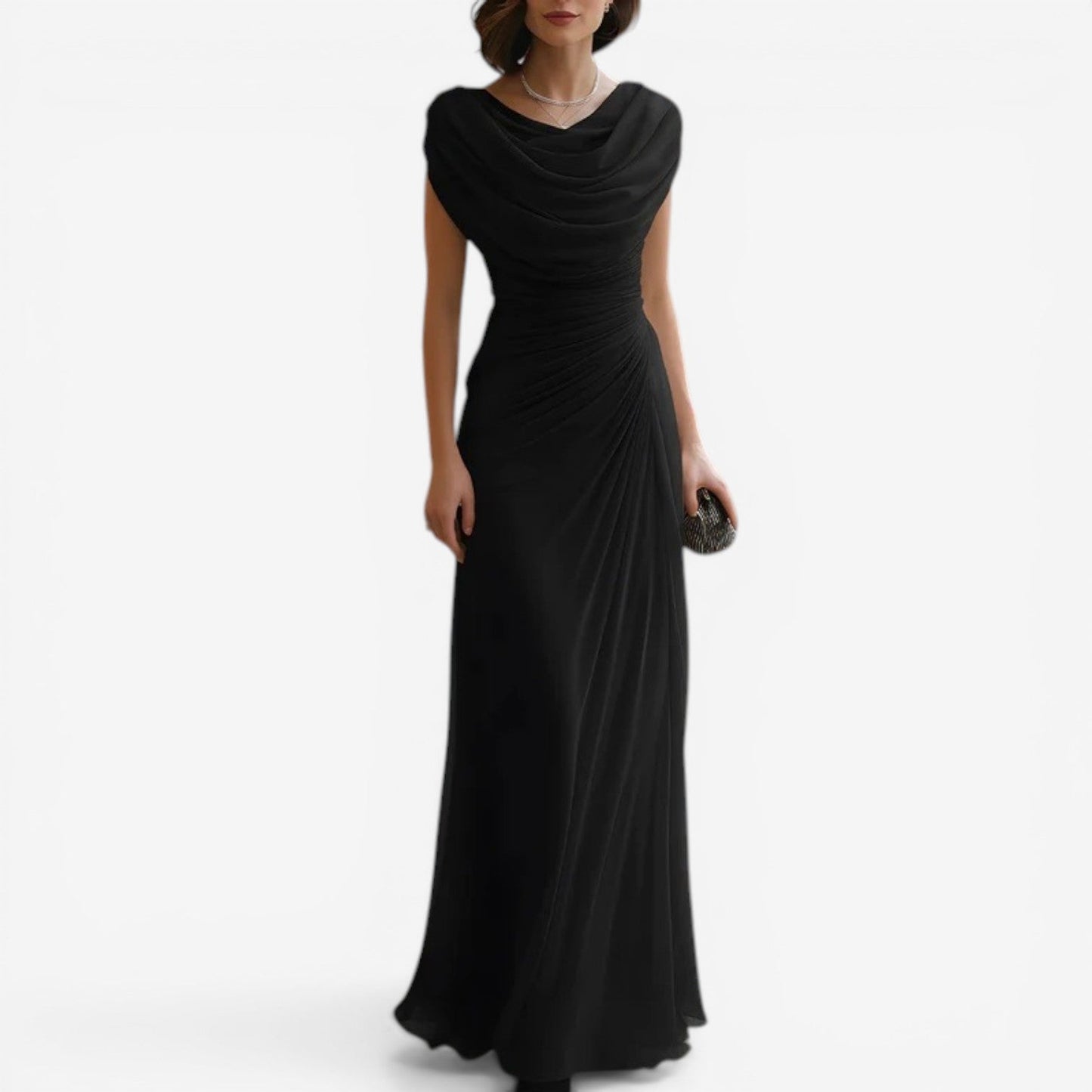 Charmaine™ Robe longue plissée