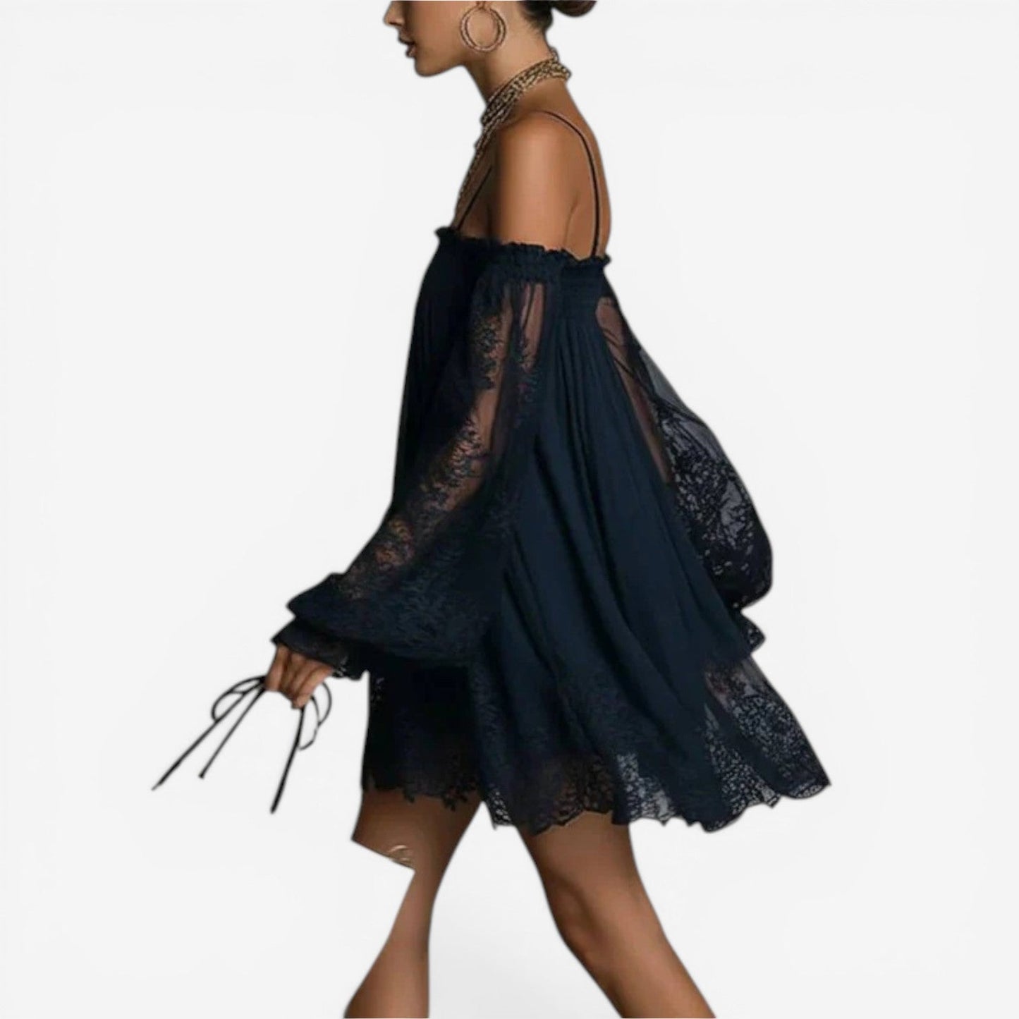 Julliana™ Robe courte en dentelle