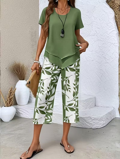 Isla™ | Effortless Botanical Two-Piece Set