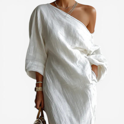 Aubrey™ Robe à épaule unique