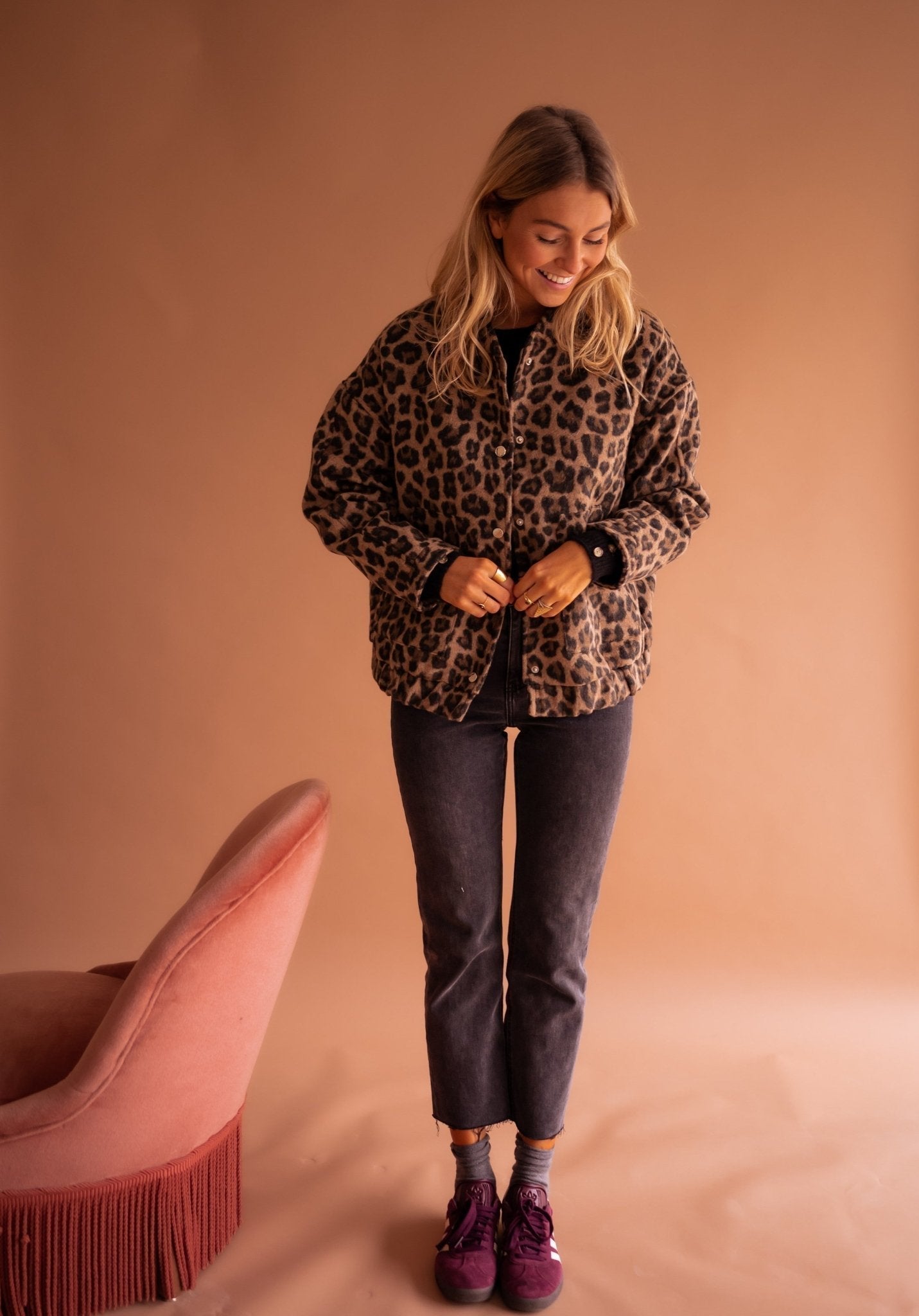 Florienne™ | Trendy leopard jacket