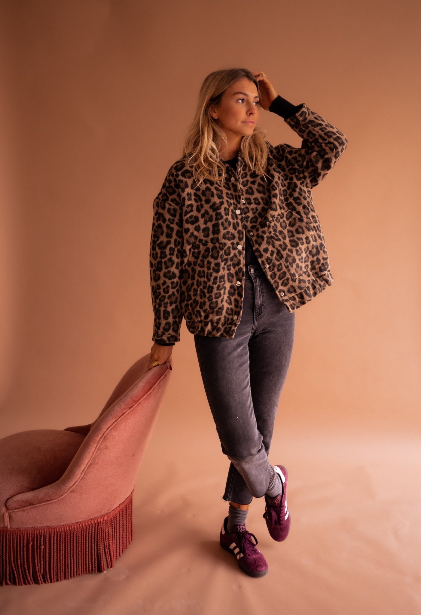 Florienne™ | Trendy leopard jacket