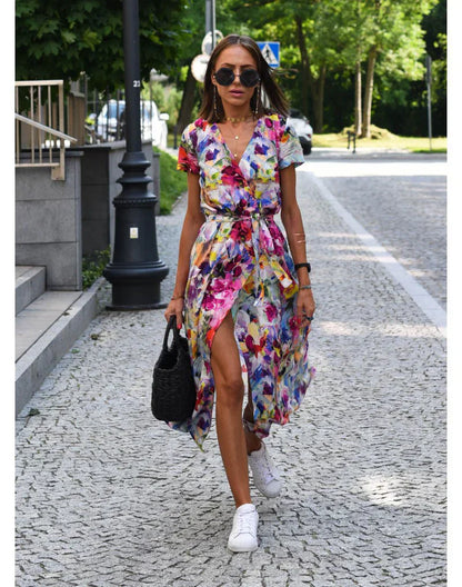 Noelia | Vestido Elegante con Escote en V