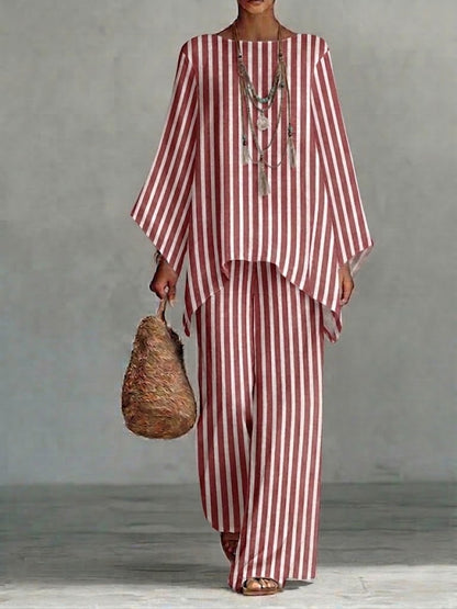 ANNA™ | ENSEMBLE EN COTON ET LIN AMPLE