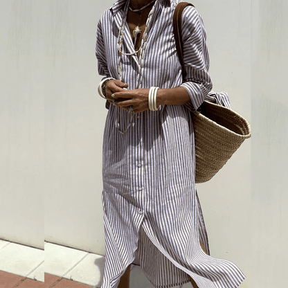 Cariel | Robe Maxi Élégante et Respirante