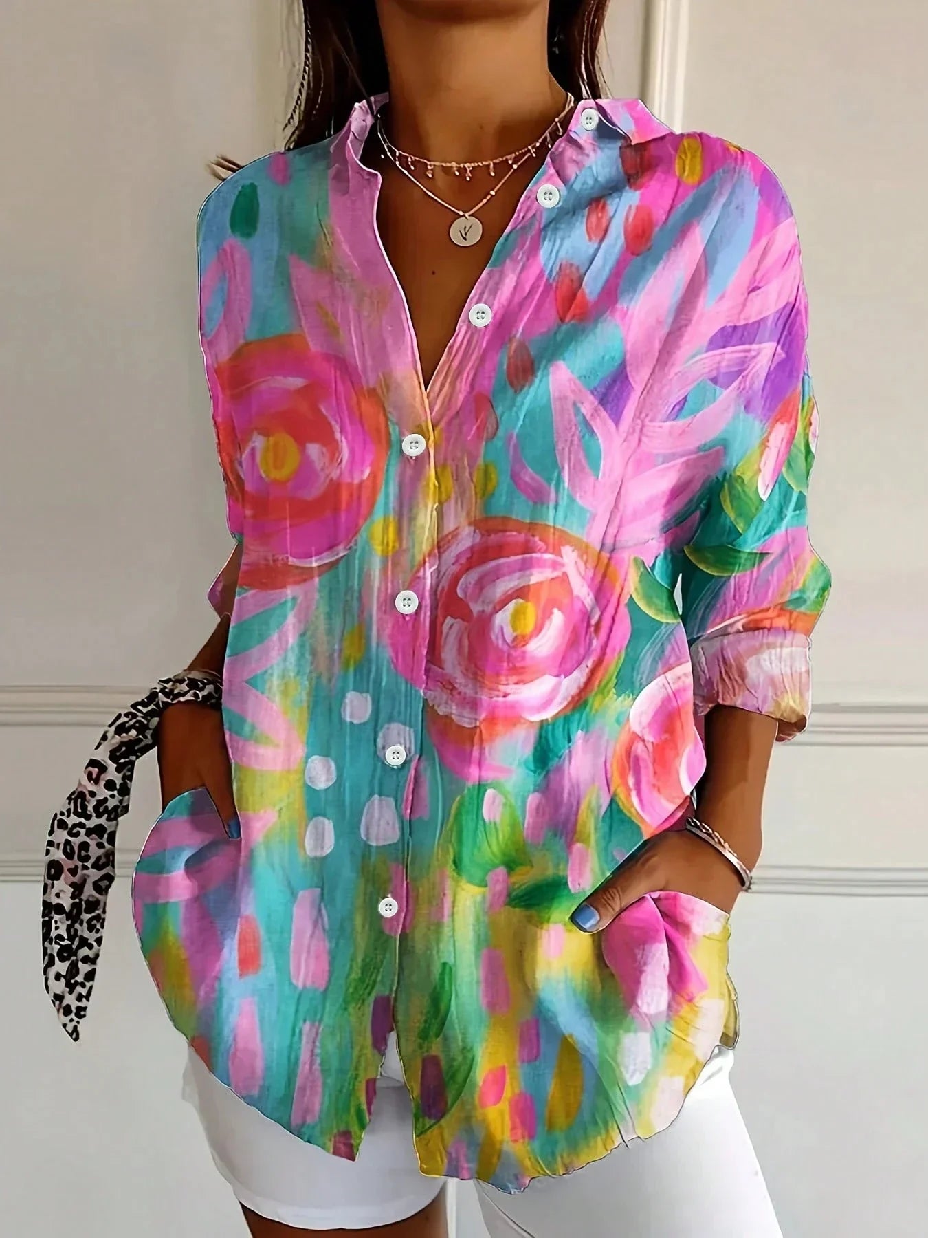 MysaBelle™ | Dynamic Colorwave Top