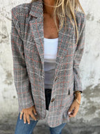 Zanovia™ | Casual checked blazer