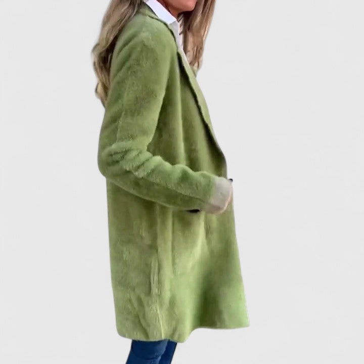 Liraelle™ | Stylish Long Wool Coat