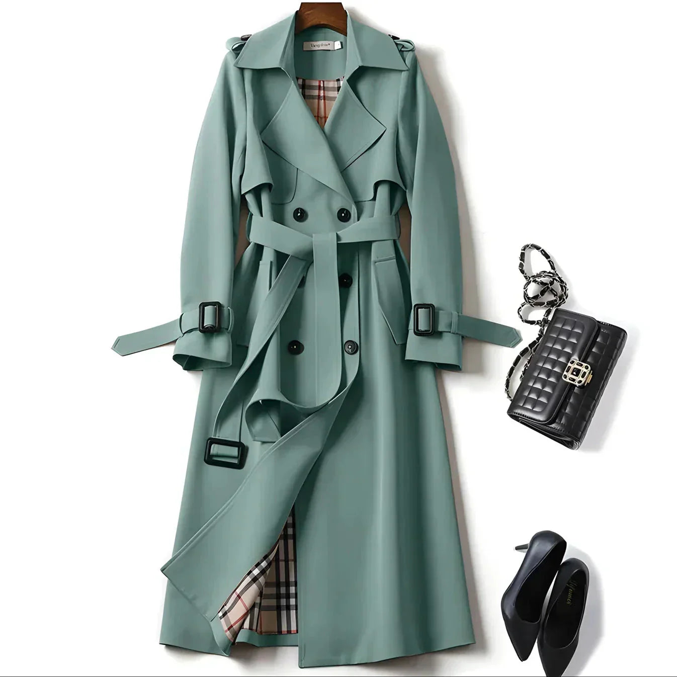 Liora™ | Elegant Trench Coat