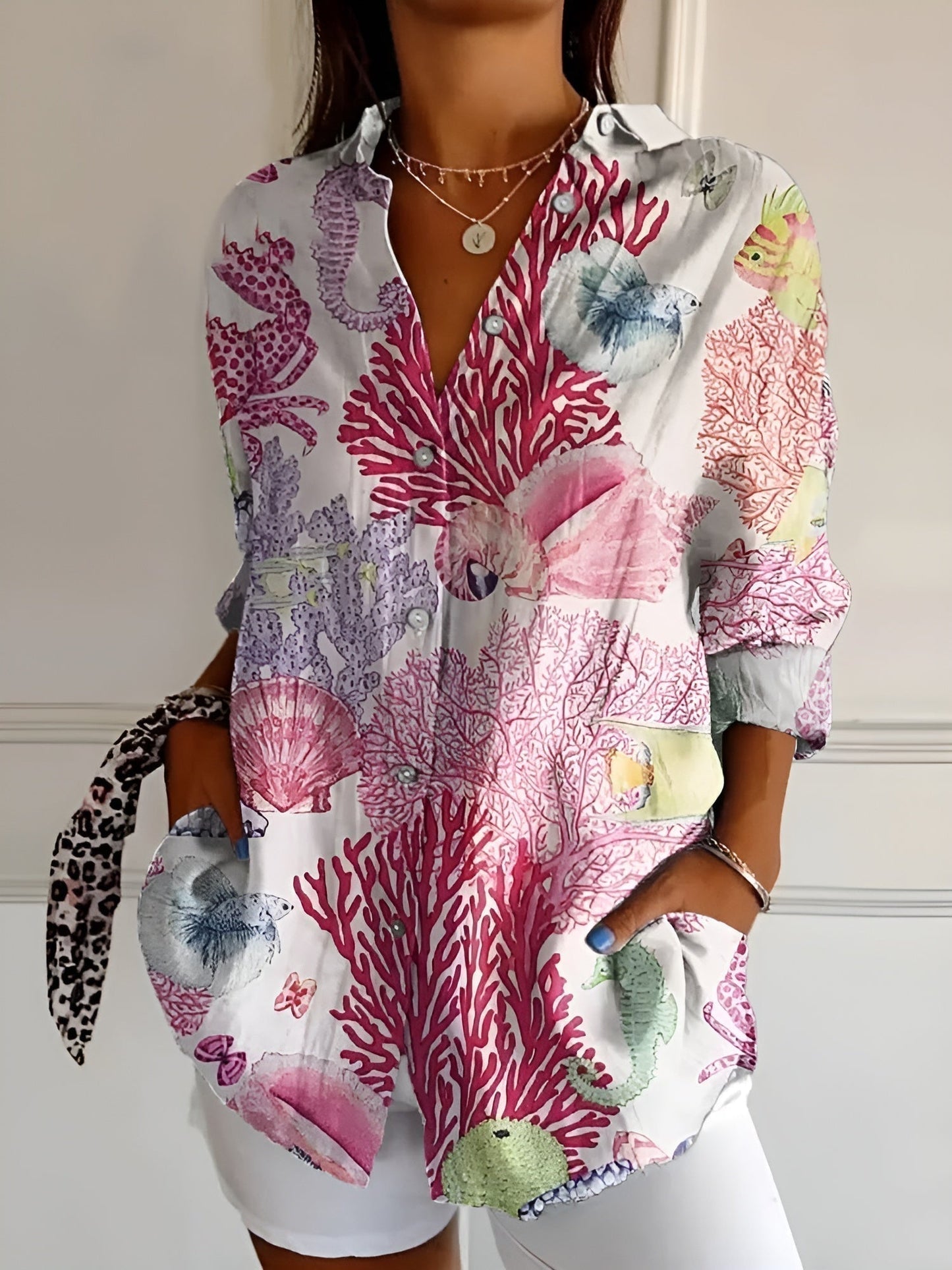 Elena – Cool Design Blouse
