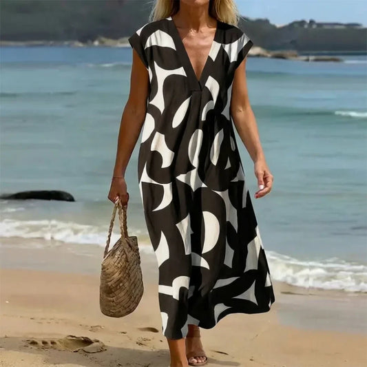 Tatiana™ | Robe Maxi Détail Découpé